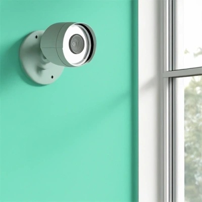 Fort Myers vivint camera facing a window
